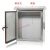 加厚不锈钢防水箱400*500*180配电箱室外防雨箱监控箱控制箱 浅灰色