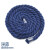 三股棉线彩色棉绳粗米白麻绳捆绑绳子尼龙绳耐磨 直径8MM深蓝(5米)