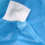 一次性防护服隔离衣加厚参观防尘服手术衣打农药实验服纹绣工作服 蓝色加厚针织袖口100件 XL