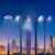 集客家 铝型材户外灯 花园市电方形景观灯柱小区街道户外现代户外灯  3.5米2*40WY型灯 单位：个