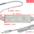 东莞监控电源12V2A室外防水电源安防适配器STD-T5M-W 浅灰色 室内外防水款不带插头