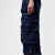 D二次方（DSquared2） 618女士牛仔工装裤 Navy Blue 10 (S)