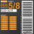 魏德米勒端子标记号DEK5/3.5/5/5.5/6/8号码标签标识可打印1-100 DEK5/8  整版160颗 空白标记号