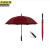 京洲实邦 B款8骨全纤维常规款酒红 雨伞定制logo可印广告图案大号长柄商务礼品伞JZSB-9089