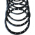 球墨铸铁管专用国标止脱防滑橡胶密封胶圈防滑齿不锈钢球墨管胶圈 DN250