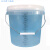 量桶大容量带刻度塑料量杯10L20升5L3计量桶带盖84液配比容器 5L透明桶机打刻度-特厚带盖