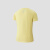 HEAD海德网球系列T恤2024年夏季新款透气户外训练圆领运动短袖女 奶油黄 L
