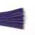 丢石头 24/30#电子连接线 OK线飞线PCB跳线面包板线 双头镀锡铜芯连接线长导线 100条/件 紫色 24AWG,30CM