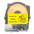 Lableshark适用于MAX线号机LM-550A/550E 哑面线号机打印带盒线号贴纸12Y-M 12mm*16m黄色
