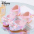 迪士尼（Disney）女童凉鞋公主鞋爱莎儿童夏季新款洋气外穿小孩高跟鞋软底水晶鞋潮 7780白色 24 内长16cm