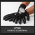 山都澳 劳保手套 丁腈浸胶涂层 耐磨 防滑 工地施工防护手套 SD-518黑色(60副装）