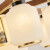 灯曼新中式客厅主灯黑胡桃全铜豪华高级感餐厅卧室中式吸顶灯别墅大灯 单层10+1头-直径105CM-三色温