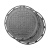 聚远   JUYUAN  球墨铸铁井盖圆形 重型雨水电力污水消防通信排水盖板 φ700x800 承重25t 