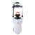 沸耐笙 FNS-20604 工业用便携式移动式简易紧急喷淋洗眼器 12升白色 1台
