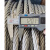 国标304不锈钢钢丝绳1 2 3 4 5 6 8 10 20钢丝绳钢丝晾衣绳细软绳 12mm7x19 (1米)