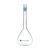 翌哲 特优级玻璃容量瓶 可过检定容磨口具塞化学实验教学仪器 透明250ml（加出厂证书） 特优级容量瓶 