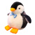 卡奇雅（KAQIYA）海洋馆仿真小企鹅公仔娃娃毛绒玩具可爱玩偶迷你宝宝儿童生日礼物 藏青色领结企鹅公仔 35厘米