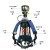 霍尼韦尔（Honeywell） C900系列呼吸器 SCBA105L 6.8L Luxfer气瓶 1套装