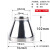 304不锈钢焊接大小头抛光变径管卫生级同心异径管接头镜面89-219 φ102632个厚