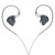 翡声 JadeAudio  EA3圈铁耳机HIFI发烧入耳式重低音楼氏0.78mm耳塞 黑色