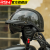 RSV碳纤维摩托车头盔复古半盔男夏季女机车头盔3C四季通用电动车 610-3K菱格纹亮黑（顶部可通风） XL
