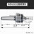 康泽润和KZRH高精度顶尖回转顶针数控车床外旋莫氏3合金钨钢车回转顶尖 MT4（003）回转顶尖顶针 