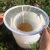 蜂蜜过滤网超细专用150目蜂蜜过滤器滤蜜糖蜂蜜滤网锥形养蜂工具 2个滤网+1个蜂扫