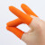 乳胶手指套  橘色带麻点 防护指套 橙色 100只装 2010 橙色带麻点100只装