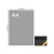 芬迪 FENDI 2021春夏 男士涂层面料配皮卡包卡夹黑色灰色FF图案 7M0164 A9XS F0R2A