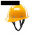 元族适用SR玻璃钢安全帽 真FRP材质耐高温耐腐蚀领导头盔工地施工 蓝色