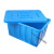 加厚塑料水箱大容量长方形泡瓷砖养龟养鱼水产养殖储水塑料桶 90升水箱67*45*35.5白色