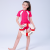 YobelYOBEL新款儿童泳衣女童速干中大童游泳温泉学生防晒泳装 玫红单件泳衣 3XL(带胸垫)