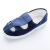 紫羲（ZXFH.NETGMP）防静电 网面透气鞋 防尘鞋 防静电布鞋  白色防静电工作鞋 蓝色pvc 45码