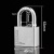 工耐德 304不锈钢挂锁防水防锈大门锁仓库锁 单位：个 40mm短款单开（标配4把钥匙） 