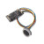 沙图(R502A+KS200/5个装)圆形电容指纹模块R502A 彩色灯环带触摸感应半导体传感器