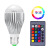 LED 9W 遥控球泡灯 10W RGB遥控球泡灯 珠面球泡霸气 rg定制 七天内发货 9 10W RGB高亮