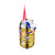 领界盘龙易拉罐造型防风打火机粉色火焰透明机身发光带灯送男友礼物 盘龙单机 1支