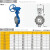 SEHFM 9835铸钢对夹式硬密封涡轮蝶阀2寸DN50 铸钢对夹式蝶阀4寸