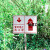 插地式不锈钢消防标识牌消防水泵接合器室外消火栓警示牌标牌定制 消火栓水泵接合器(红底) 30x40cm