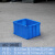 加厚塑料物流箱仓储胶箱零件盒收纳箱长方形大号带盖整理箱不含税运 465-280箱520*380*285 蓝色-型号-外径-长*宽*高
