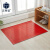正奇谊防滑地垫加厚钢板纹塑料地毯浴室厨房PVC人字形胶地板垫红色1.5m*15m