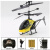 USB 充电耐摔遥控飞机直升机模型无人机感应行器儿童玩具男孩礼物 黄色（充电装） 手提礼盒（中文包装）