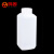 鸣固 ZS1666 pp塑料小口方瓶带内盖窄口瓶样品瓶试剂瓶 半透明60ML