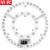 花乐集辉客映上直径12至38cm圆形环形LED吸顶灯智能遥控器控制三色变光 直径12厘米白光12瓦