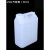 定制级塑料桶5升20L塑料壶塑胶油水酒壶白色扁桶大口带盖30斤 25公斤塑料壶小口