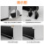 贝安象（BEIANXIANG）铝合金踢脚线嵌入式2cm4/6/8不锈钢金属暗装内嵌护墙板隐形地脚线 (D款)专用配件(单个价格)