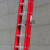 适用于玻璃钢绝缘伸缩梯子直梯升降云梯拉梯电工消防工程梯子两节延伸梯 14级4.45米-7.7米【自提】