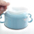 LUKE LULU婴儿儿童餐具吸盘贴宝宝碗吸盘碗双面防滑强力硅胶防滑吸碗垫餐盘 粉色X6个