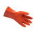 东亚#880浸塑手套 PVC耐油耐酸碱 防水耐磨防滑塑胶 劳保工业防护 5副