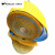 定制定制地胶贴耐磨橡胶 5S反光车位线定位划线 自粘标识黑黄警示 黄色方格10厘米*1米